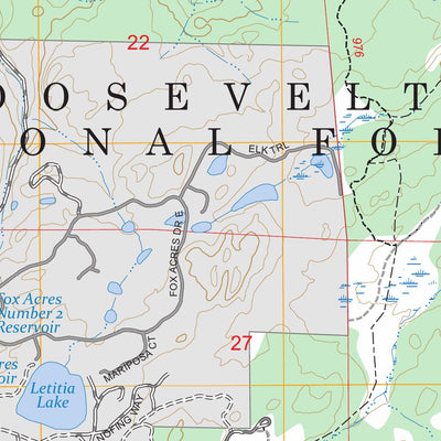 Red Feather Lakes, CO FSTopo Preview 2