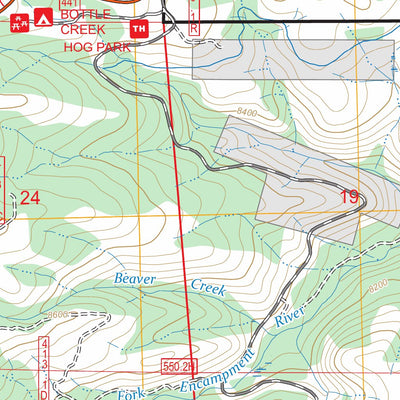 Red Mountain, WY FSTopo Preview 3