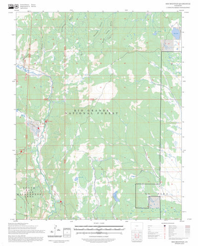 Red Mountain, CO FSTopo Preview 1