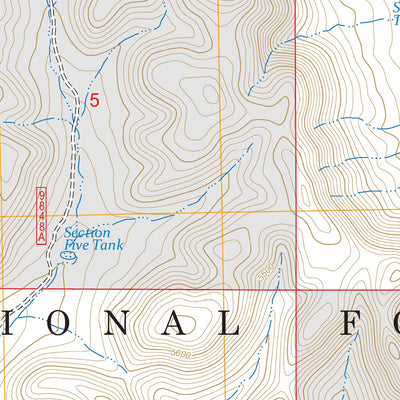 Red Mountain, AZ FSTopo Preview 2