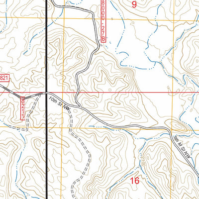 Red Wing Creek, ND FSTopo Preview 2