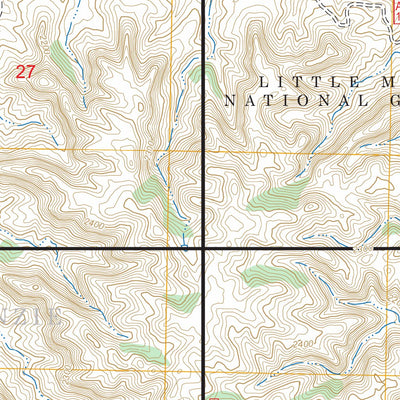Red Wing Creek, ND FSTopo Preview 3