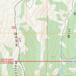 Red Top Mountain, WY FSTopo Preview 3
