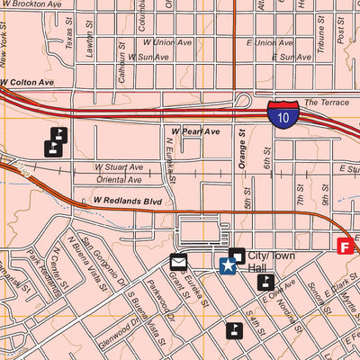 Redlands, CA FSTopo Preview 2