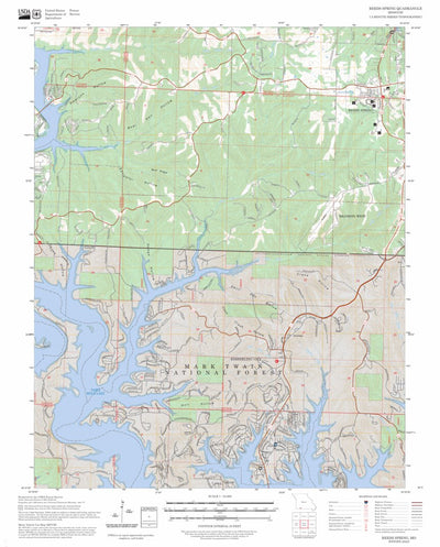 Reeds Spring, MO FSTopo Preview 1