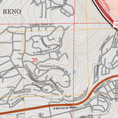 Reno, NV FSTopo Preview 2