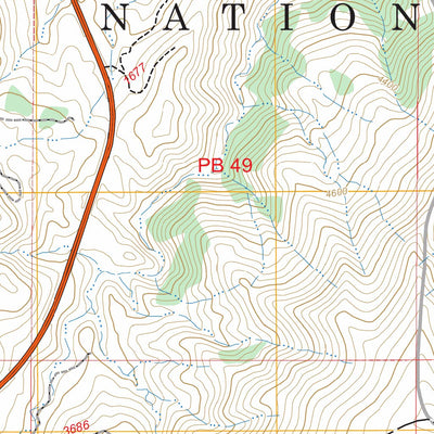 Reno Pass, AZ FSTopo Preview 2