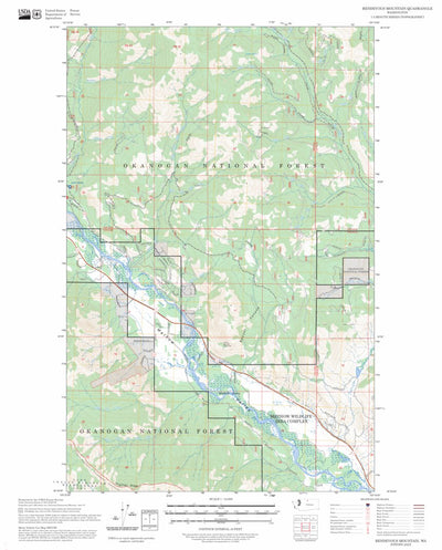 Rendevous Mountain, WA FSTopo Preview 1