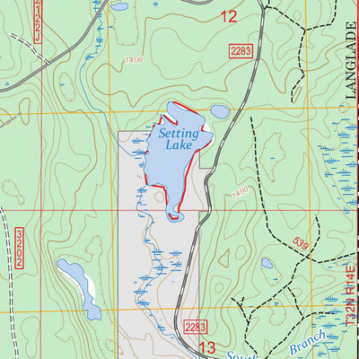 Reservoir Pond, WI FSTopo Preview 3
