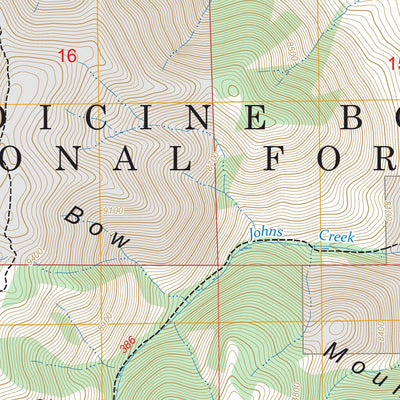 Rex Lake, WY FSTopo Preview 3