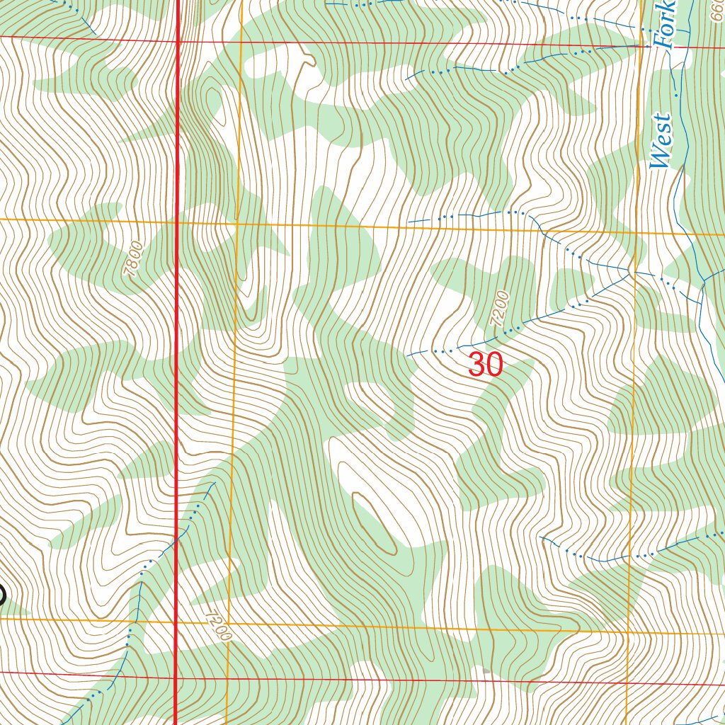 Rice Ranch, NM FSTopo Map by US Forest Service - Topo | Avenza Maps