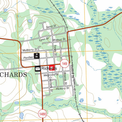Richards, TX FSTopo Preview 3