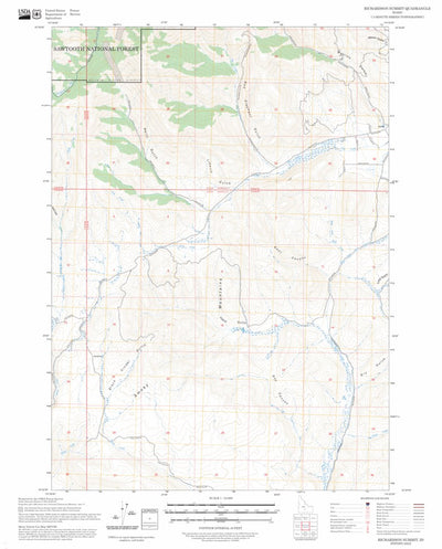 Richardson Summit, ID FSTopo Preview 1