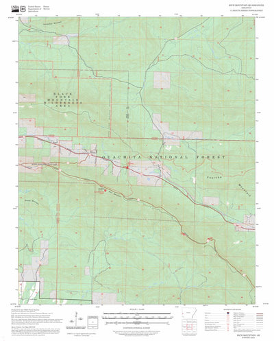 Rich Mountain, AR FSTopo Preview 1