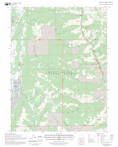 Rilda Canyon, UT FSTopo Preview 1