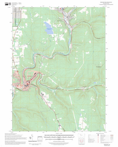 Ridgway, PA FSTopo Preview 1