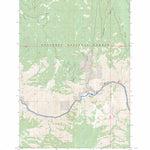 Riggins Hot Springs, ID FSTopo Preview 1