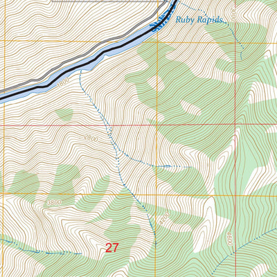 Riggins Hot Springs, ID FSTopo Preview 3