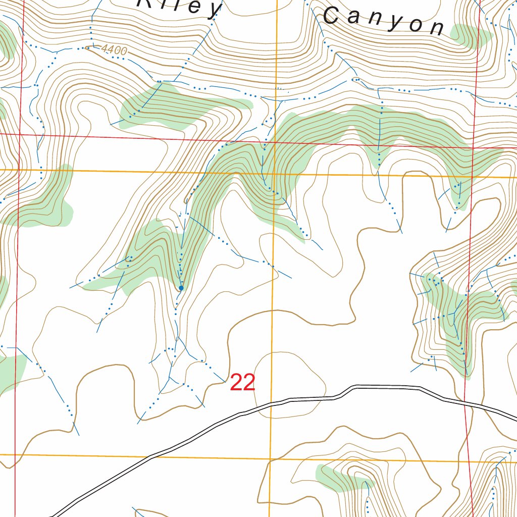 Riley Canyon, CO FSTopo Map by US Forest Service - Topo | Avenza Maps