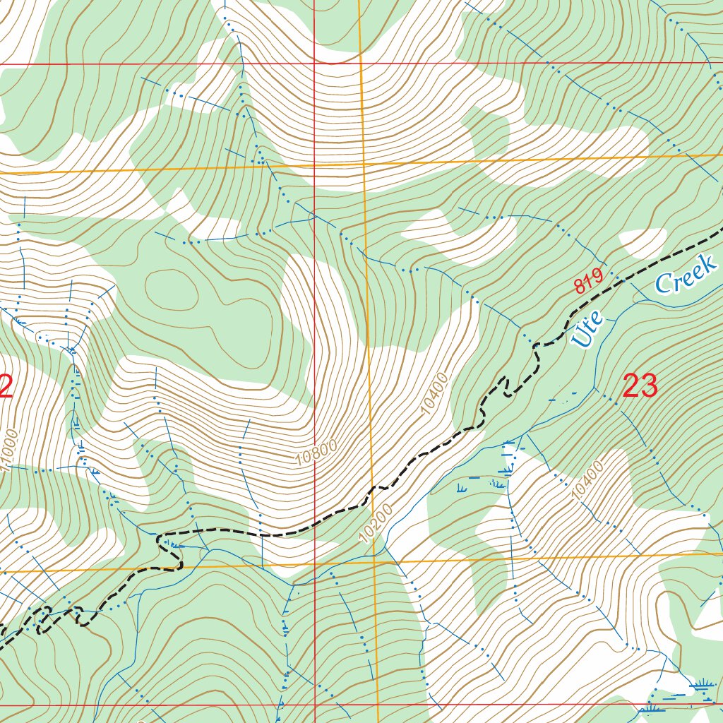 Rio Grande Pyramid, CO FSTopo Map by US Forest Service - Topo | Avenza Maps