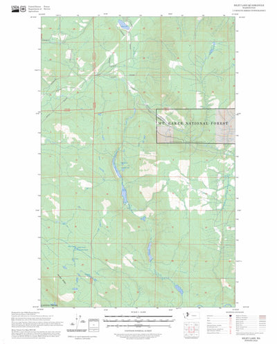 Riley Lake, WA FSTopo Preview 1