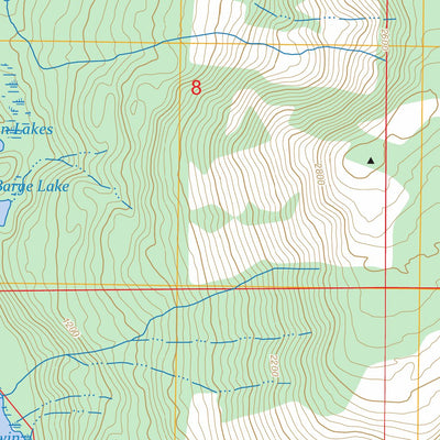 Riley Lake, WA FSTopo Preview 2