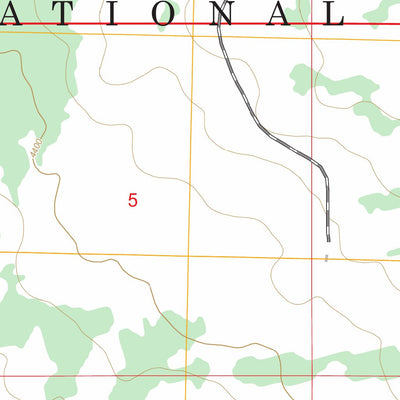 Rimrock Lake, CA FSTopo Preview 2