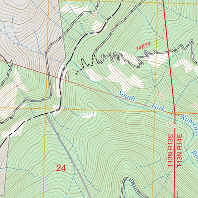 Robbs Peak, CA FSTopo Preview 3
