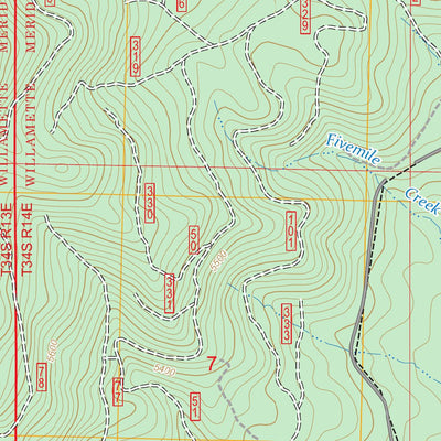 Riverbed Butte, OR FSTopo Preview 3