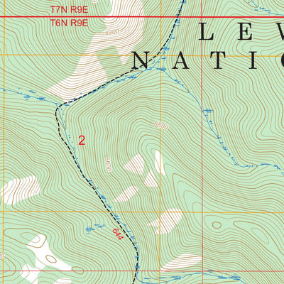 Rimrock Divide, MT FSTopo Preview 2