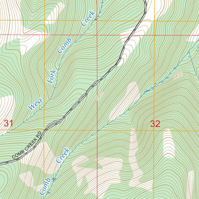Rimrock Divide, MT FSTopo Preview 3
