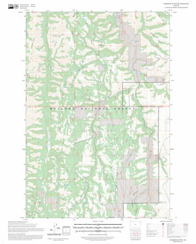 Roberts Butte, OR FSTopo Preview 1