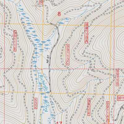 Richards Mountain, MT FSTopo Preview 3