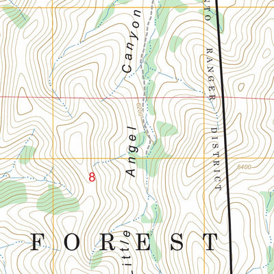 Robertson Canyon, NM FSTopo Preview 3