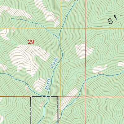 Rochat Peak, ID FSTopo Preview 3