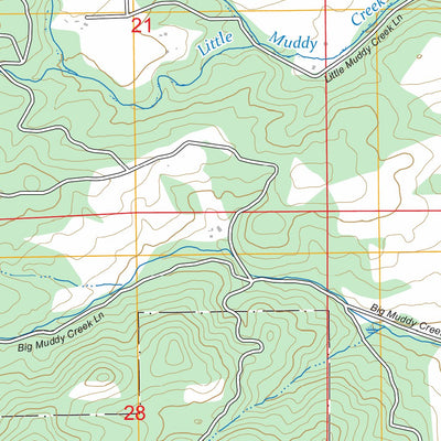 Rock Creek, OR FSTopo Preview 2