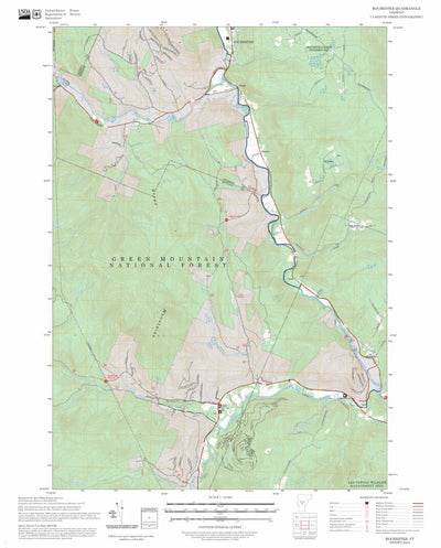 Rochester, VT FSTopo Preview 1