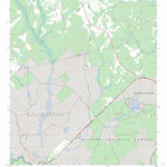 Rock Eagle Lake, GA FSTopo Preview 1
