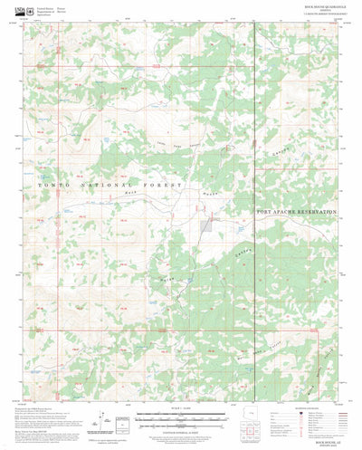 Rock House, AZ FSTopo Preview 1