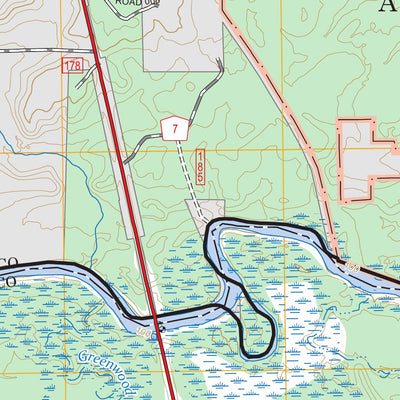 Rockland, TX FSTopo Preview 3