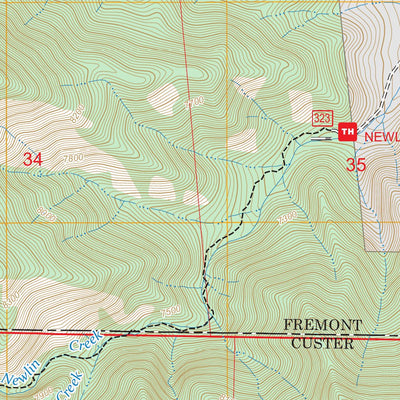 Rockvale, CO FSTopo Preview 3