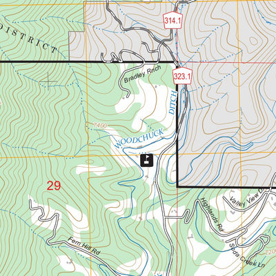 Rocky Peak, CO FSTopo Preview 3
