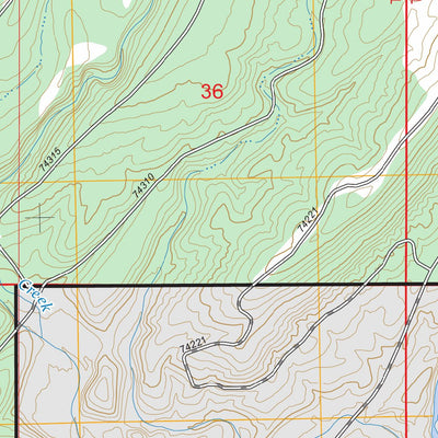 Rocky Creek, OK FSTopo Preview 3