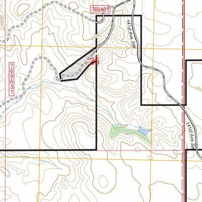 Rocky Ridge South, ND FSTopo Preview 2