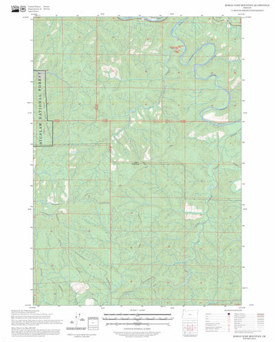 Roman Nose Mountain, OR FSTopo Preview 1