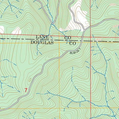 Roman Nose Mountain, OR FSTopo Preview 2