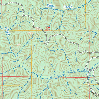 Roman Nose Mountain, OR FSTopo Preview 3