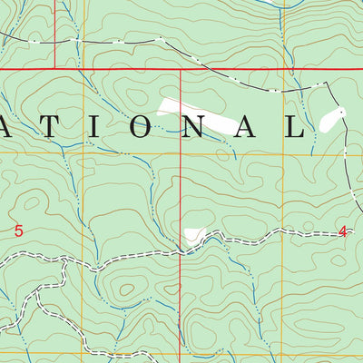Rosies Ridge, WY FSTopo Preview 2