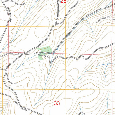 Rose Springs, WA FSTopo Preview 2