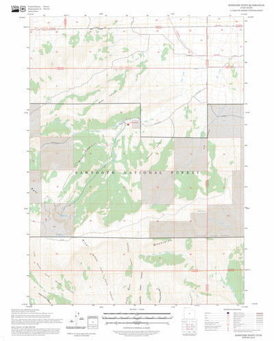 Rosevere Point, UT-ID FSTopo Preview 1
